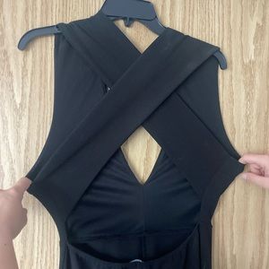 Black jumpsuit